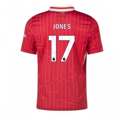 Fotballdrakt Herre Liverpool Curtis Jones #17 Hjemmedrakt 2024-25 Kortermet